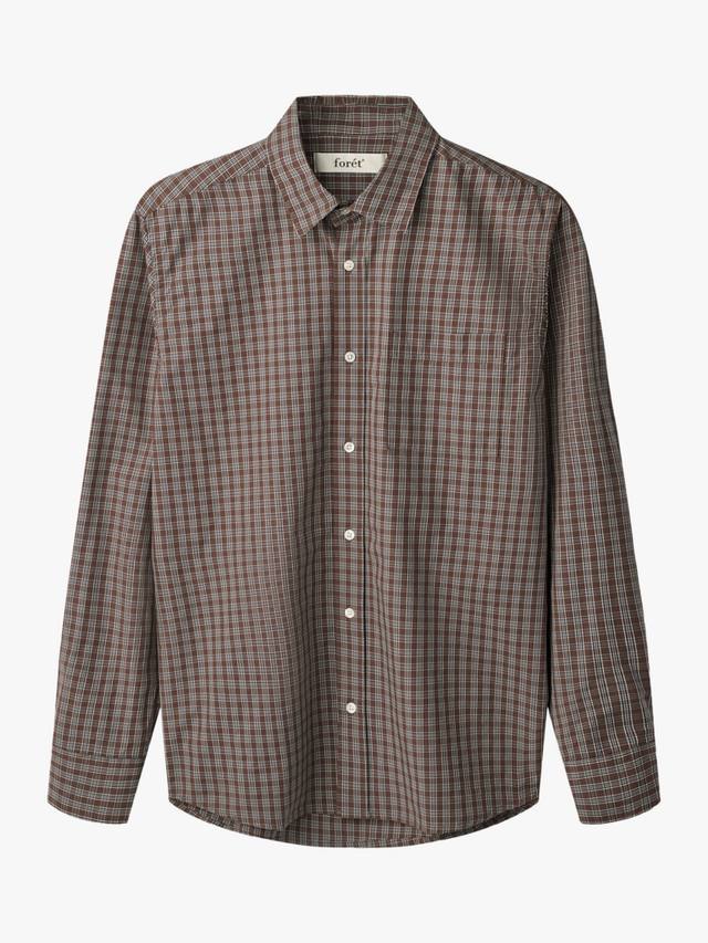 Классическая рубашка Regular Fit из поплина Maple в клетку forét, Brown/Khaki
Классическая рубашка Regular Fit из поплина Maple в клетку forét, Brown/Khaki