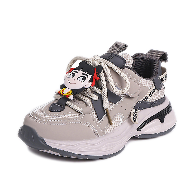 Противоскользящая дышащая повседневная обувь для детей Tide attack, серый
Противоскользящая дышащая повседневная обувь для детей Tide attack, серый