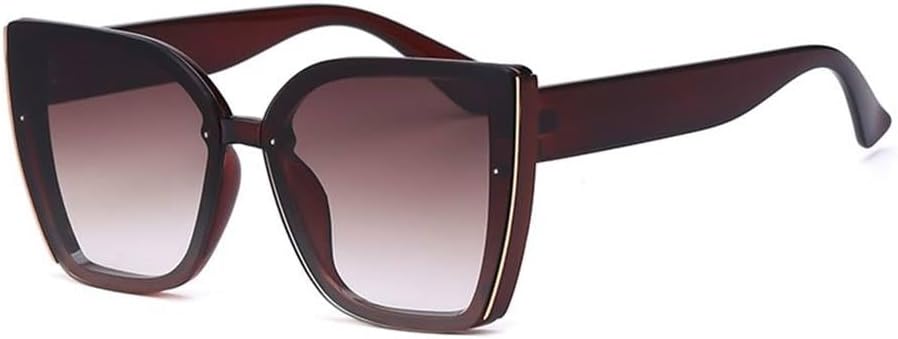 Крупные солнцезащитные очки «кошачий глаз», модные солнцезащитные очки «кошачий глаз» для женщин, классические винтажные очки в большой оправе, защита от ультрафиолета UV400 LOVQZAOF, C3 Brown
Крупные солнцезащитные очки «кошачий глаз», модные солнцезащитные очки «кошачий глаз» для женщин, классические винтажные очки в большой оправе, защита от ультрафиолета UV400 LOVQZAOF, C3 Brown