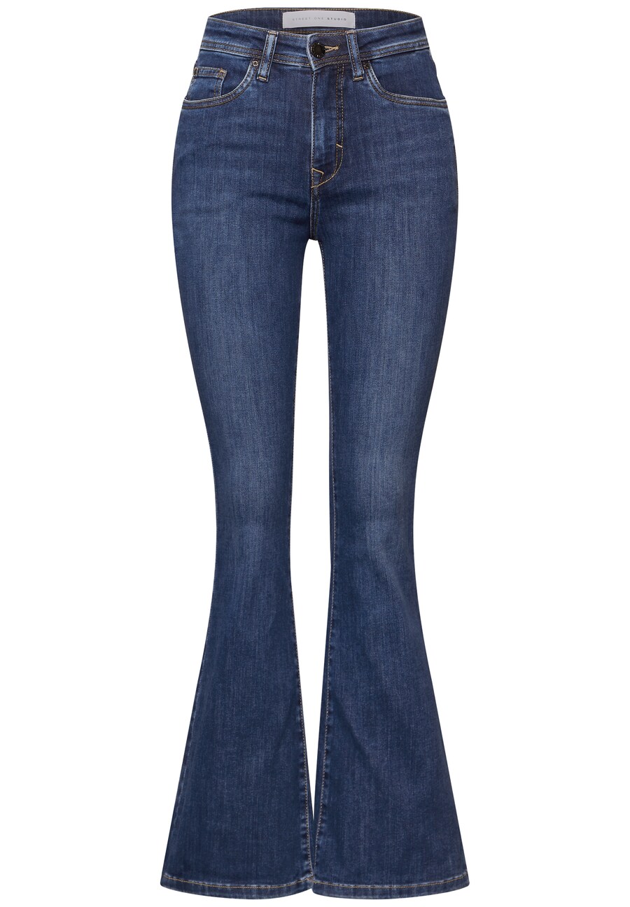 Расклешенные джинсы Street One Studio, синий
Расклешенные джинсы Street One Studio, синий