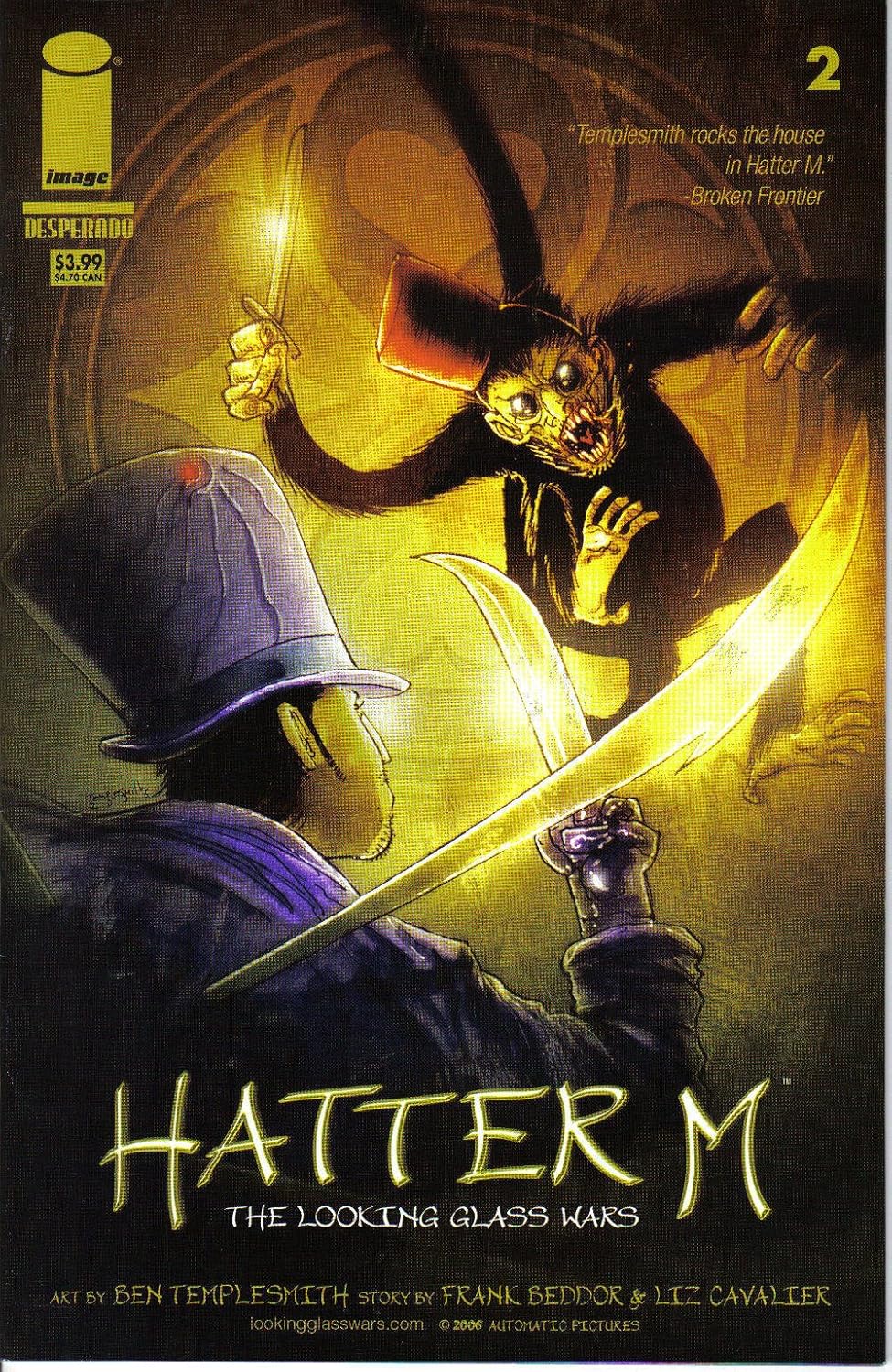 Hatter M The Looking Glass Wars No. 2 (Image Comics)
Hatter M The Looking Glass Wars No. 2 (Image Comics)