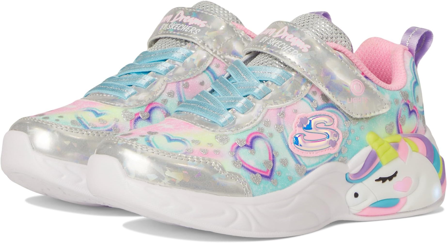 Кроссовки SKECHERS KIDS Unicorn Dreams 303063l, Silver/Multi
Кроссовки SKECHERS KIDS Unicorn Dreams 303063l, Silver/Multi