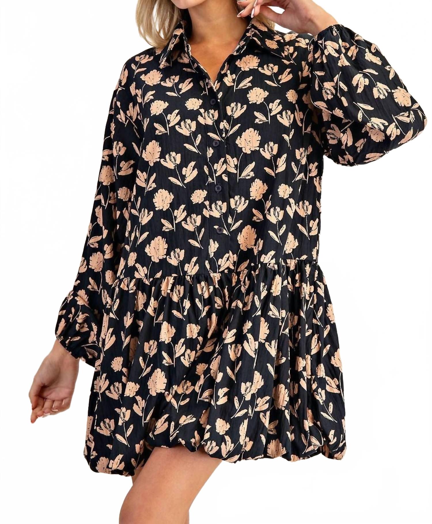 Мини-платье с цветочным принтом и подолом Bubble Hem, темно-синего цвета Eesome, темно-синий
Мини-платье с цветочным принтом и подолом Bubble Hem, темно-синего цвета Eesome, темно-синий