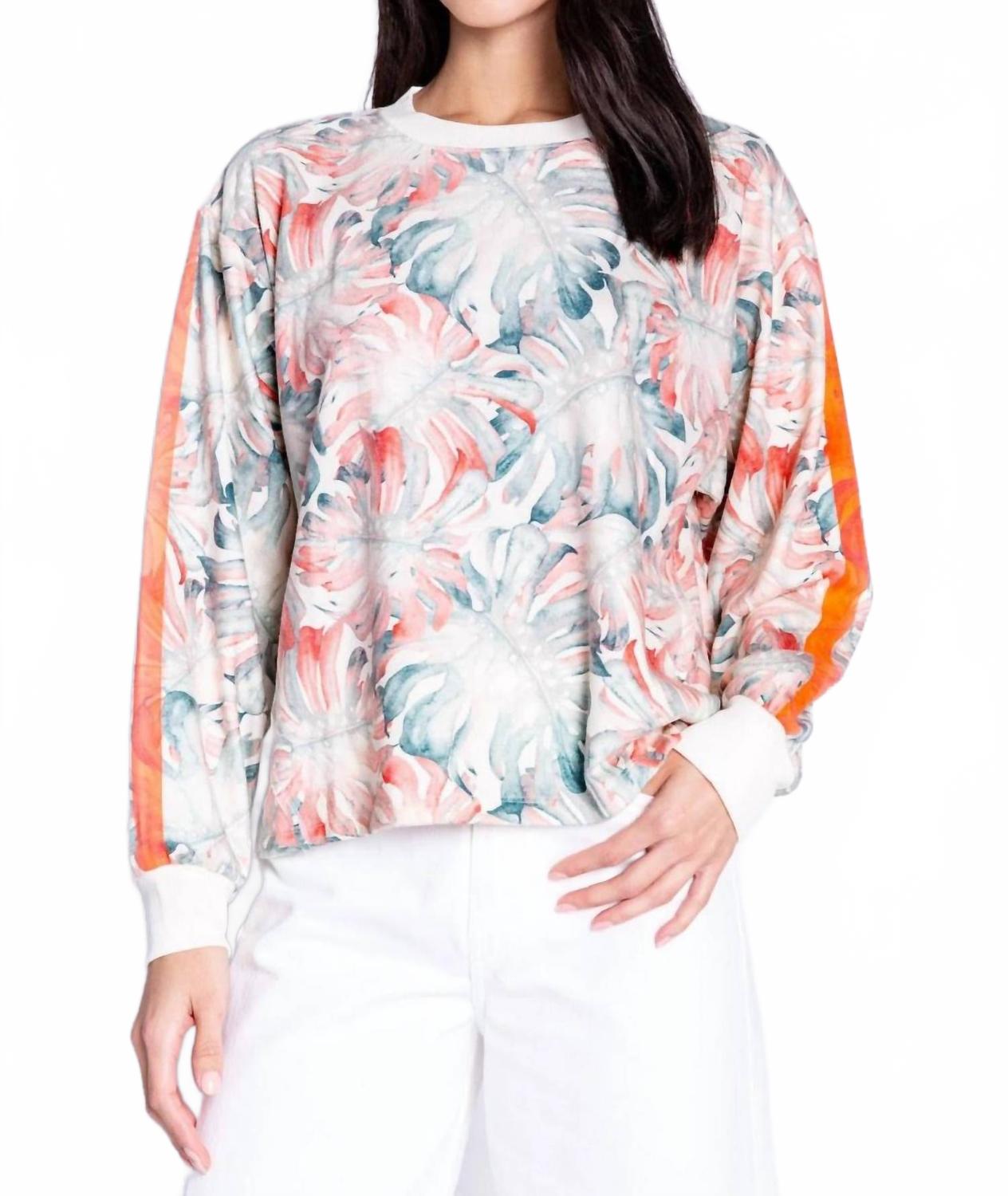 Тропический лонгслив для отдыха в разноцветном исполнении PJ Salvage, мультиколор
Тропический лонгслив для отдыха в разноцветном исполнении PJ Salvage, мультиколор