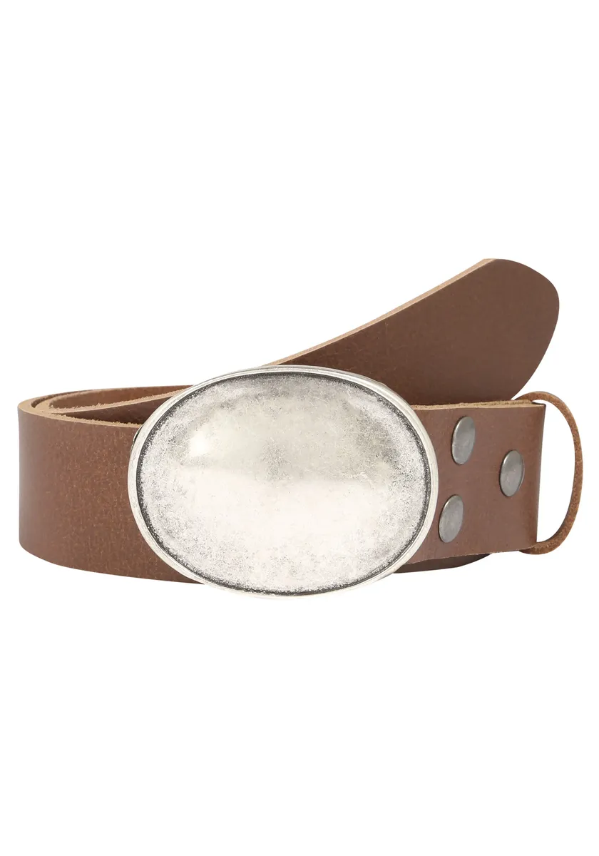 Кожаный ремень LIFEBURG by showroom 019° со сменной застежкой "Oval Curved Silver" Rettungsring By Showroom 019°, коричневый
Кожаный ремень LIFEBURG by showroom 019° со сменной застежкой "Oval Curved Silver" Rettungsring By Showroom 019°, коричневый