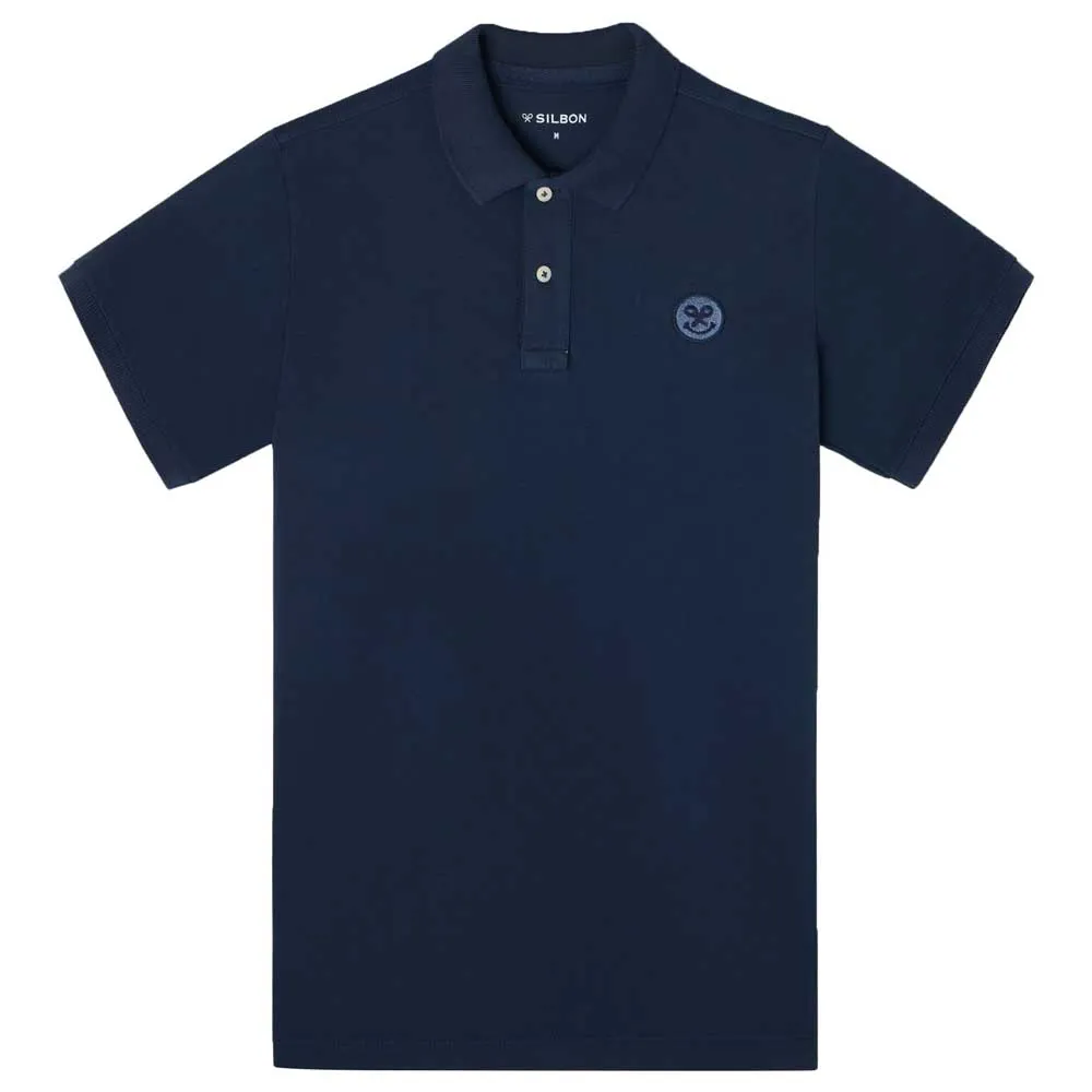 Поло с коротким рукавом Silbon Raqueta Smile, синий
Поло с коротким рукавом Silbon Raqueta Smile, синий