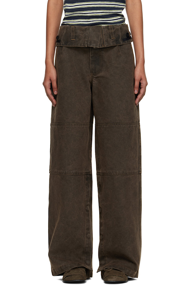 Сложенные рабочие брюки Andersson Bell, коричневый
Сложенные рабочие брюки Andersson Bell, коричневый