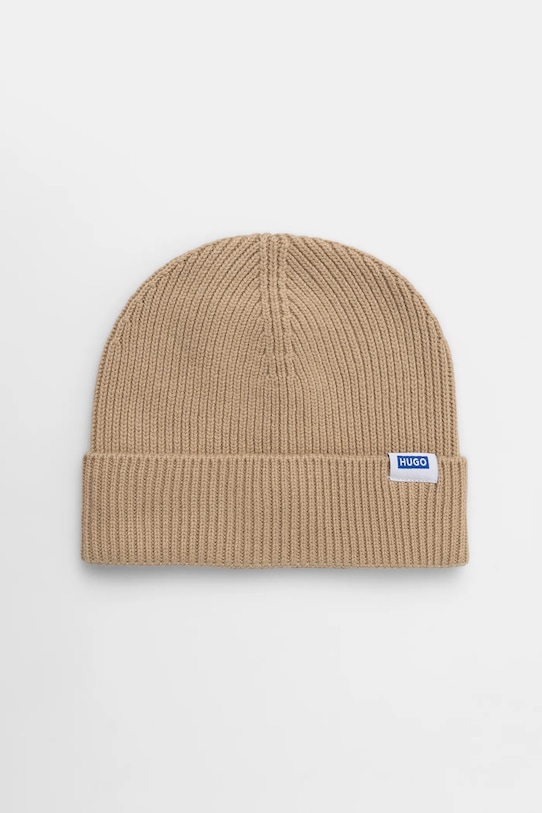 Шапка из шерстяной смеси Hugo Blue, бежевый
Шапка из шерстяной смеси Hugo Blue, бежевый