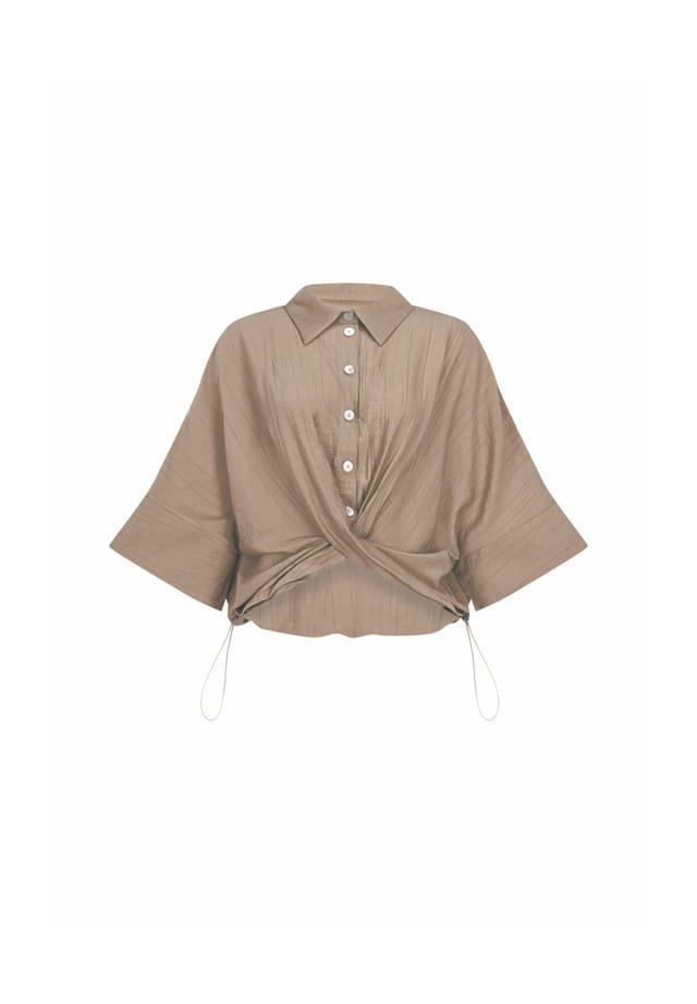 Блузка Maya с коротким вырезом Freshlions, бежевый
Блузка Maya с коротким вырезом Freshlions, бежевый