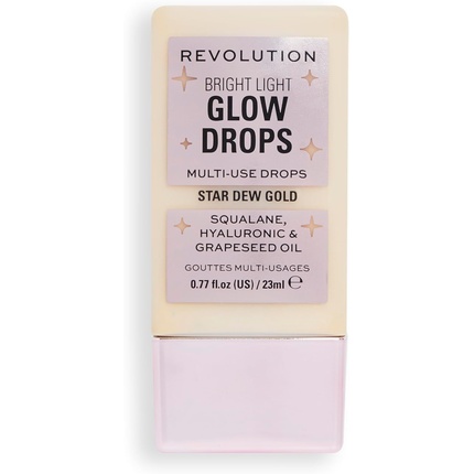 Bright Light Glow Highlighter Drops Illuminating Finish Golden Star Dew 23 мл Makeup Revolution
Bright Light Glow Highlighter Drops Illuminating Finish Golden Star Dew 23 мл Makeup Revolution