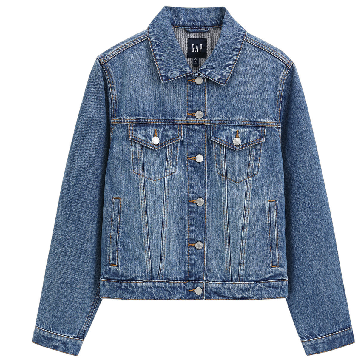 GAP Джинсовая куртка женская, Medium Washed
GAP Джинсовая куртка женская, Medium Washed