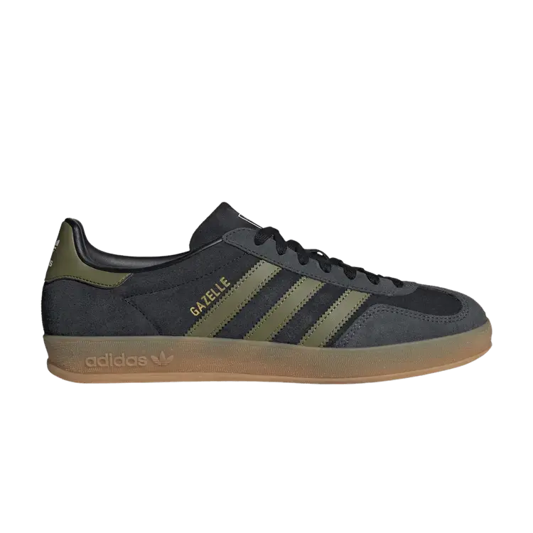 Кроссовки Adidas Gazelle Indoor 'Core Black Olive'
Кроссовки Adidas Gazelle Indoor 'Core Black Olive'