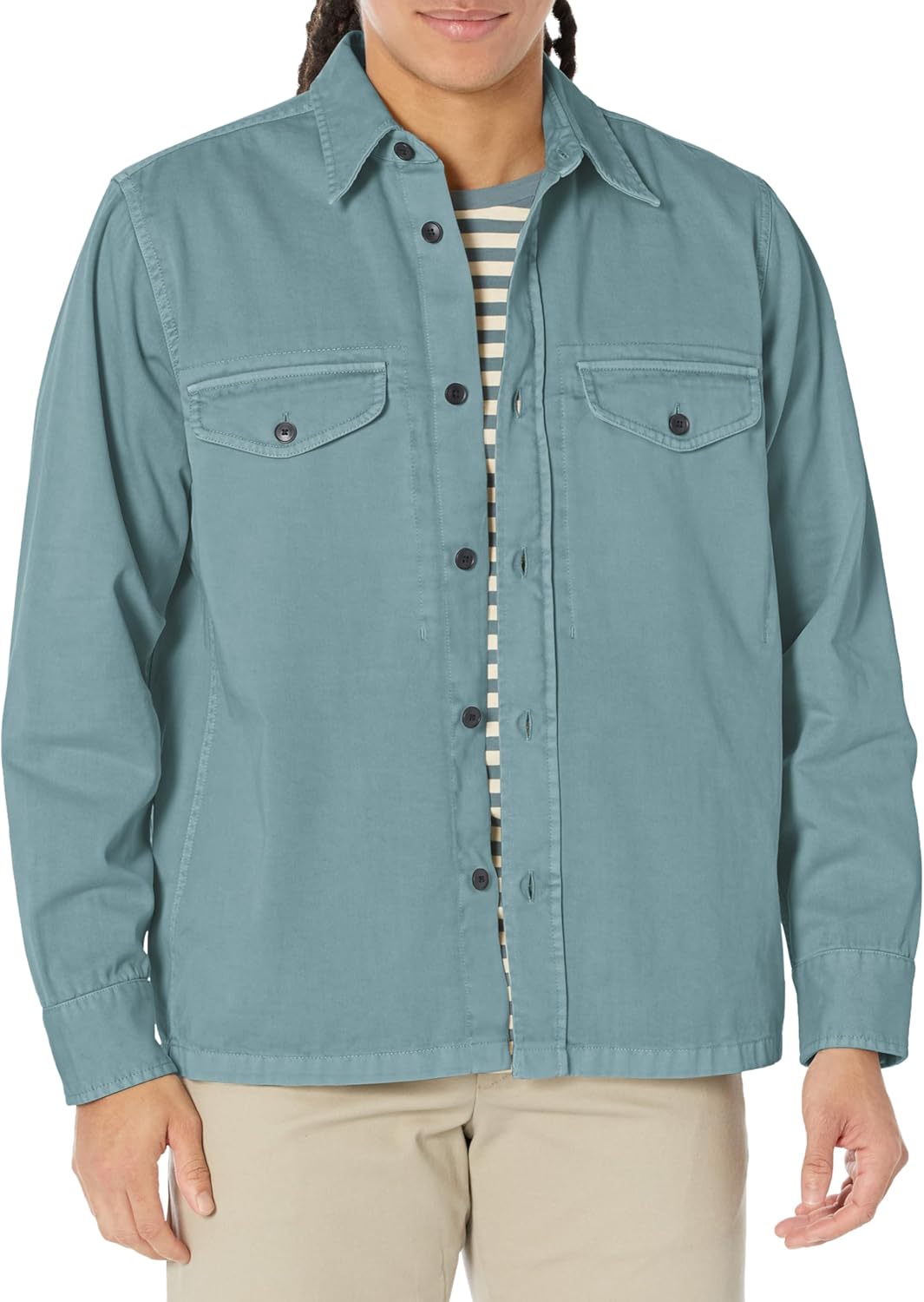 BOSS мужская рубашка на пуговицах с накладным карманом, Goblin Green
BOSS мужская рубашка на пуговицах с накладным карманом, Goblin Green