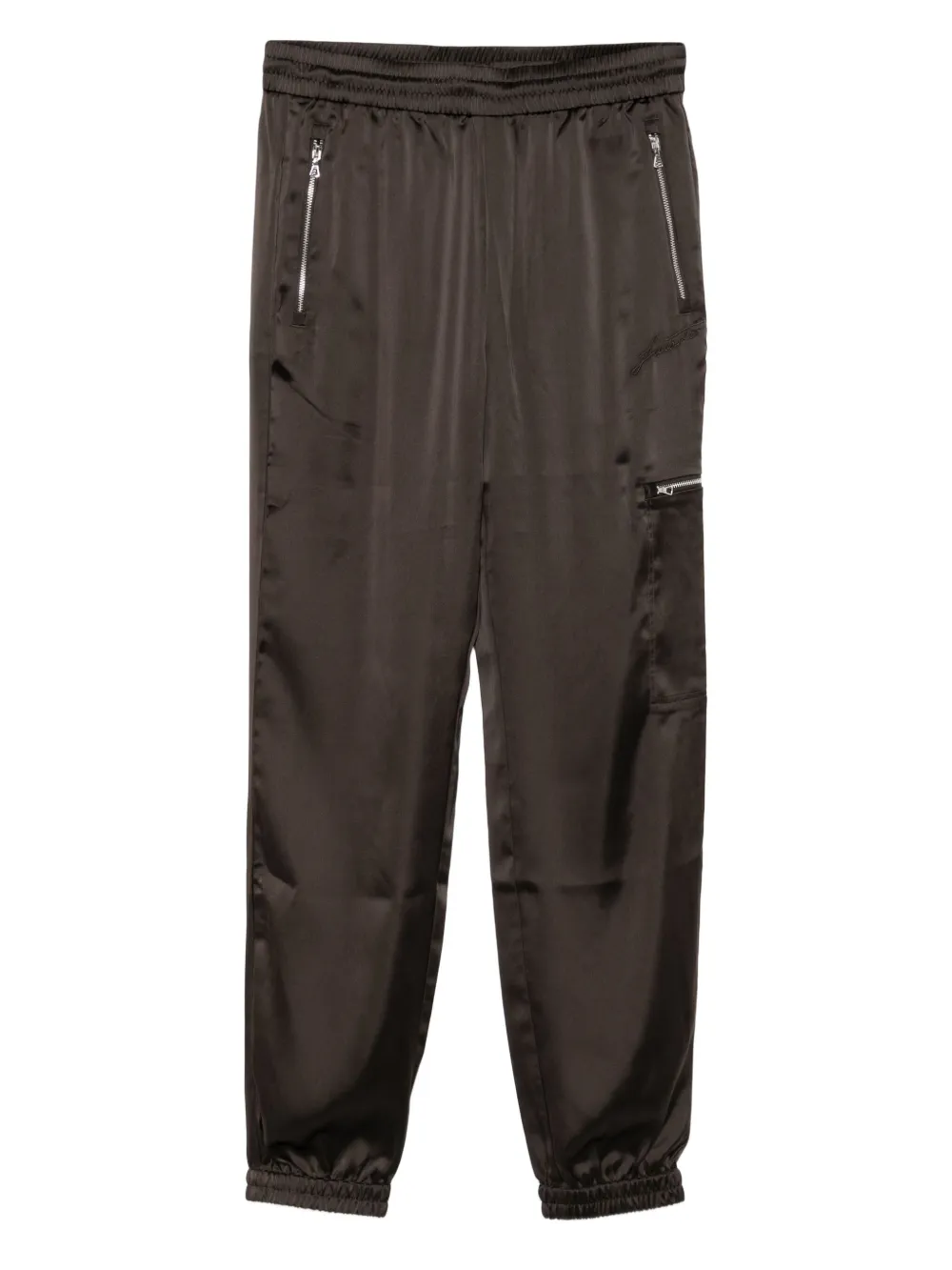 Брюки с вышитым логотипом Lacoste, коричневый
Брюки с вышитым логотипом Lacoste, коричневый