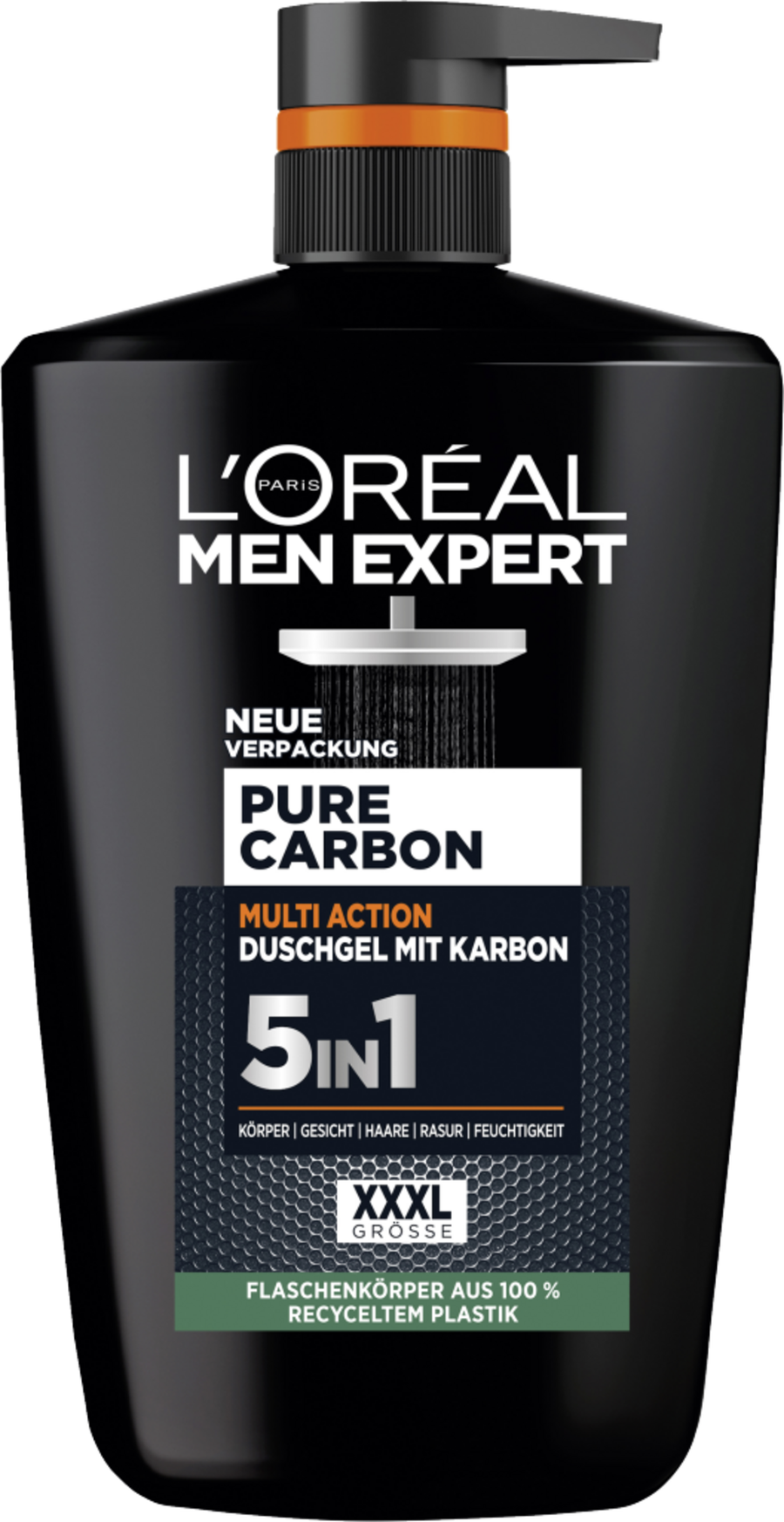 Гель для душа L’Oréal Paris men expert XXL Duschgel & Shampoo Pure Carbon mit Karbon 5in1
Гель для душа L’Oréal Paris men expert XXL Duschgel & Shampoo Pure Carbon mit Karbon 5in1