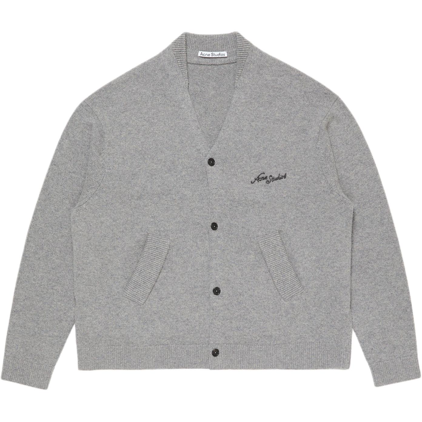 Кардиган с вышивкой и пуговицами Acne Studios, серый
Кардиган с вышивкой и пуговицами Acne Studios, серый