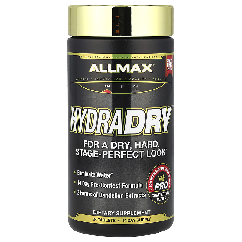 ALLMAX, HYDRADRY , 84 таблетки
ALLMAX, HYDRADRY , 84 таблетки