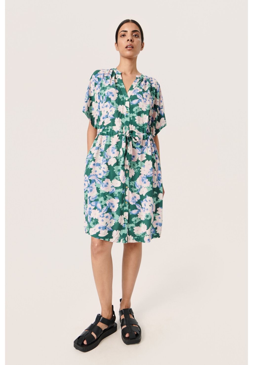 Летнее платье Soaked in Luxury, зеленый 
Летнее платье Soaked in Luxury, зеленый