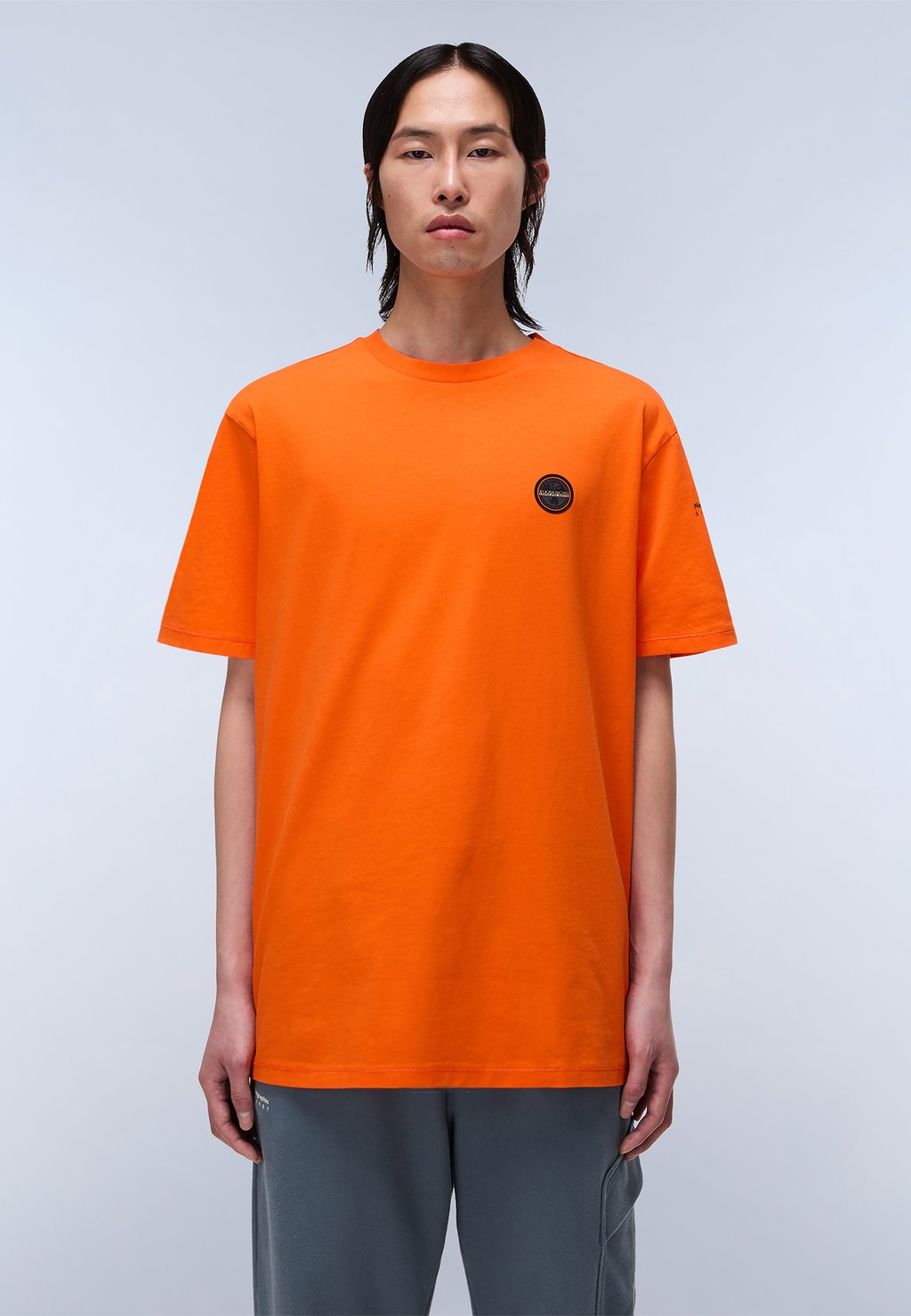 Базовая футболка BADGE Napapijri, оранжевый 
Базовая футболка BADGE Napapijri, оранжевый