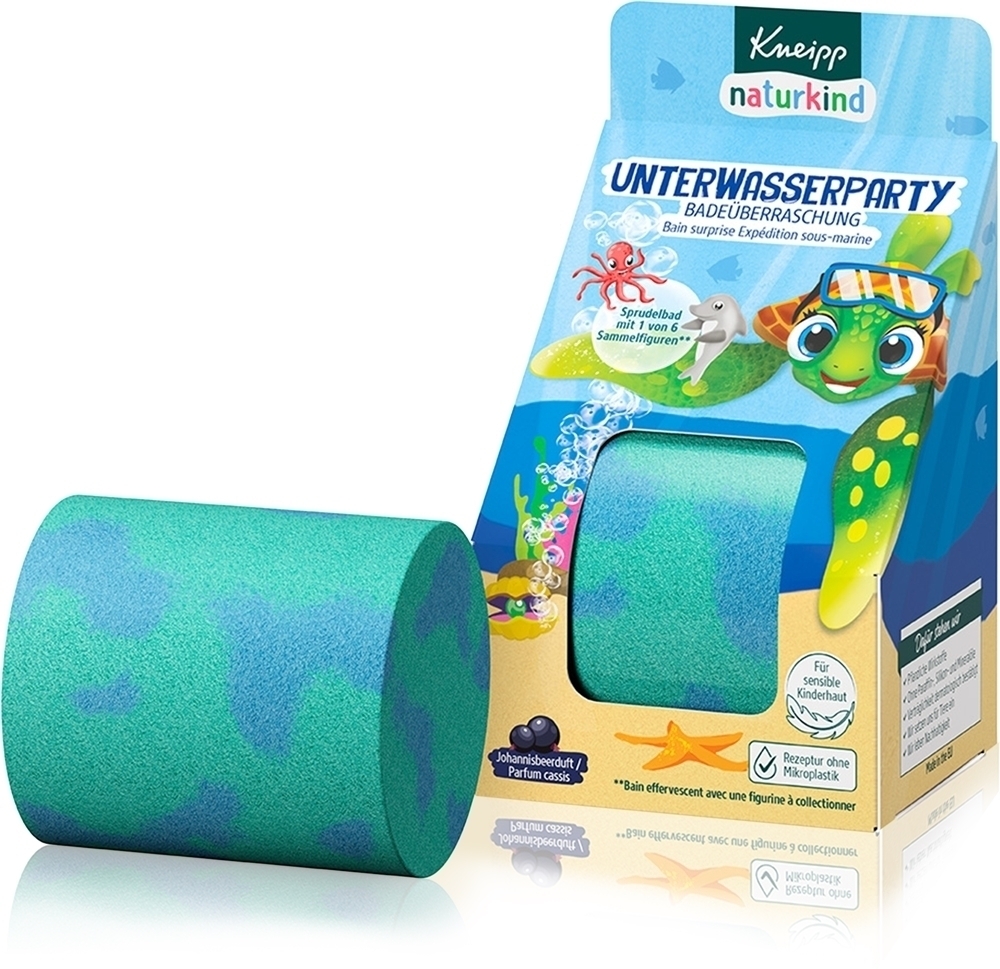Подводная ванна с пузырьками для вечеринки для детей Kneipp, 1 шт
Подводная ванна с пузырьками для вечеринки для детей Kneipp, 1 шт