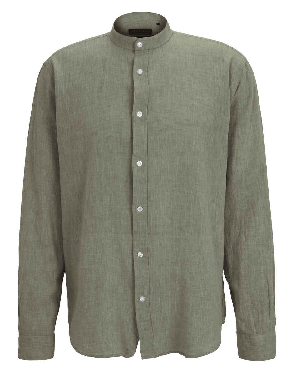 Рубашка на пуговицах классического кроя Steffen Klein, хаки
Рубашка на пуговицах классического кроя Steffen Klein, хаки