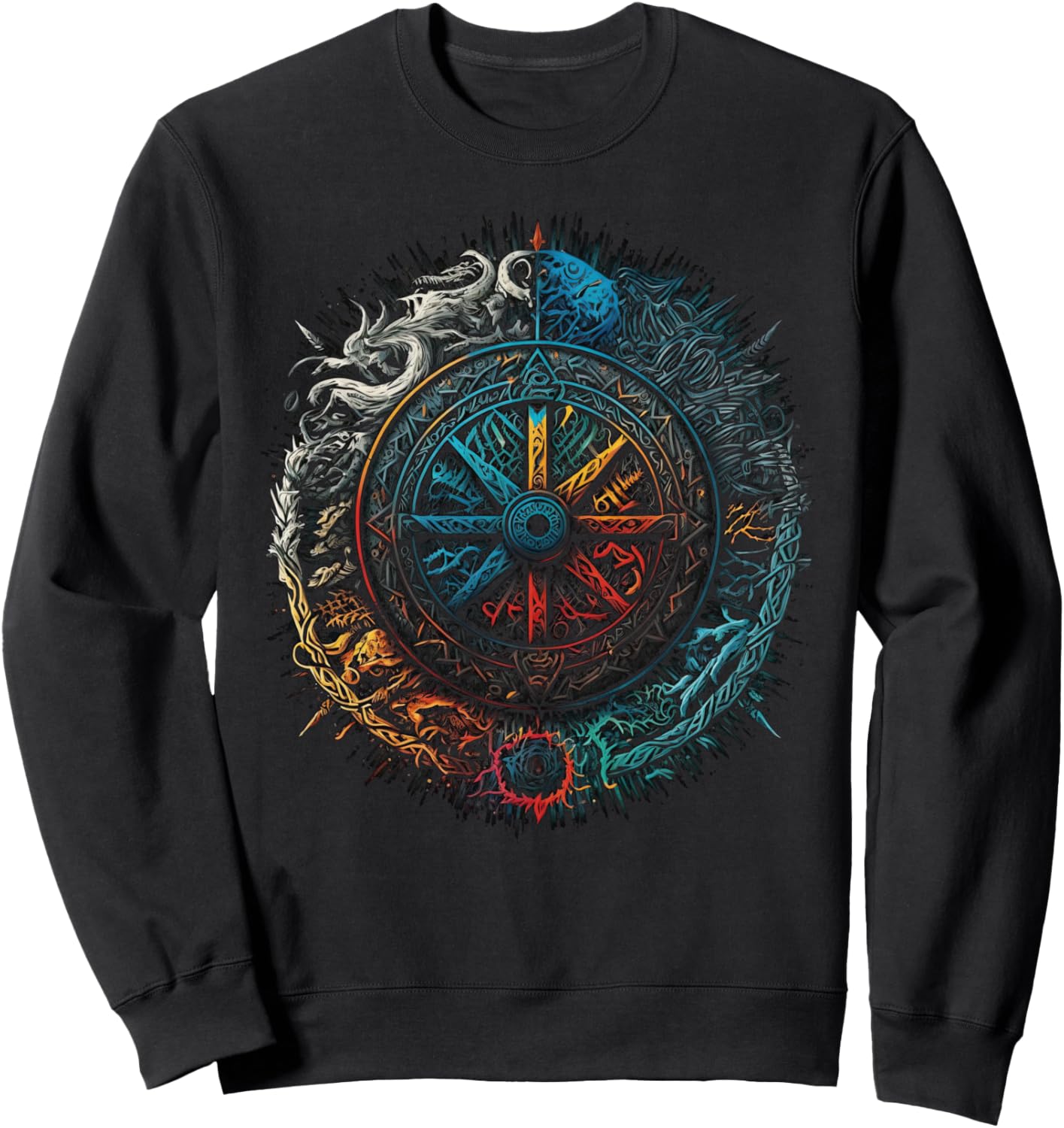 Толстовка Vegvisir Norseman Valhalla со скандинавской мифологией Nordic Culture And Nordic Design, черный
Толстовка Vegvisir Norseman Valhalla со скандинавской мифологией Nordic Culture And Nordic Design, черный