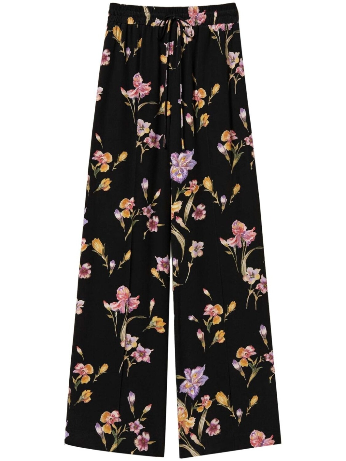 Брюки TWINSET с цветочным принтом, черный
Брюки TWINSET с цветочным принтом, черный