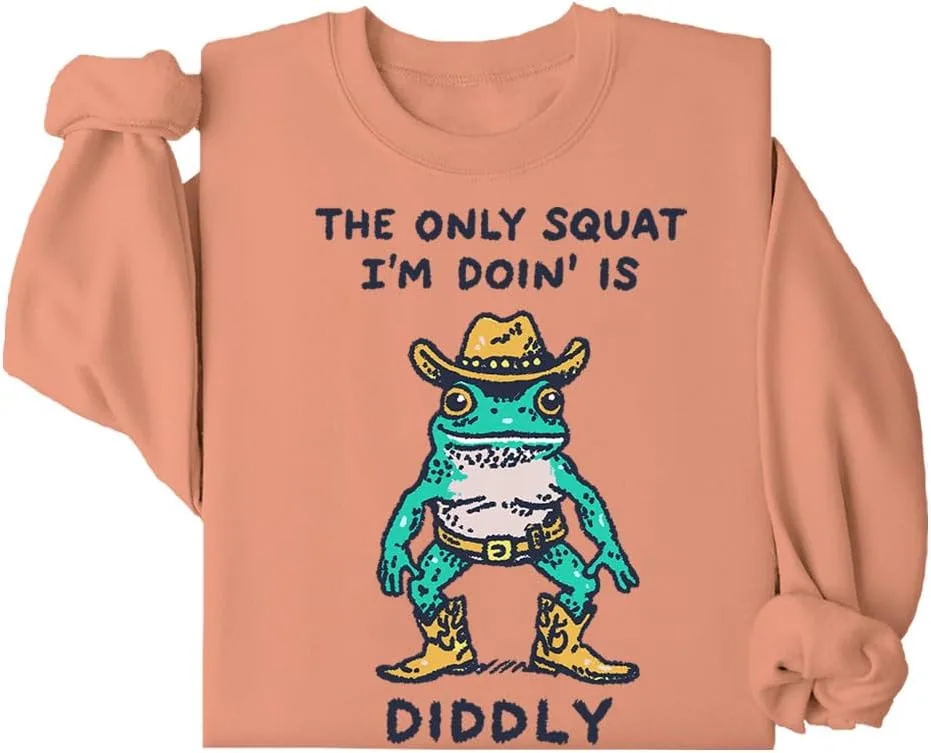 Толстовка с капюшоном The Only Squat I'm Doin' Is Diddly Cowboy Frog SIMJEW
Толстовка с капюшоном The Only Squat I'm Doin' Is Diddly Cowboy Frog SIMJEW