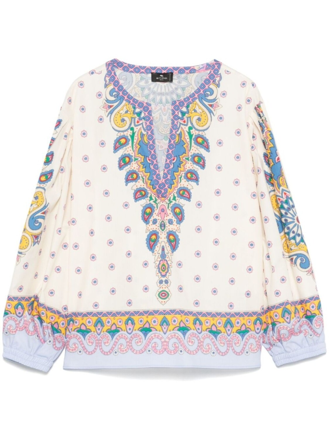 Блузка ETRO с узором пейсли, белый
Блузка ETRO с узором пейсли, белый
