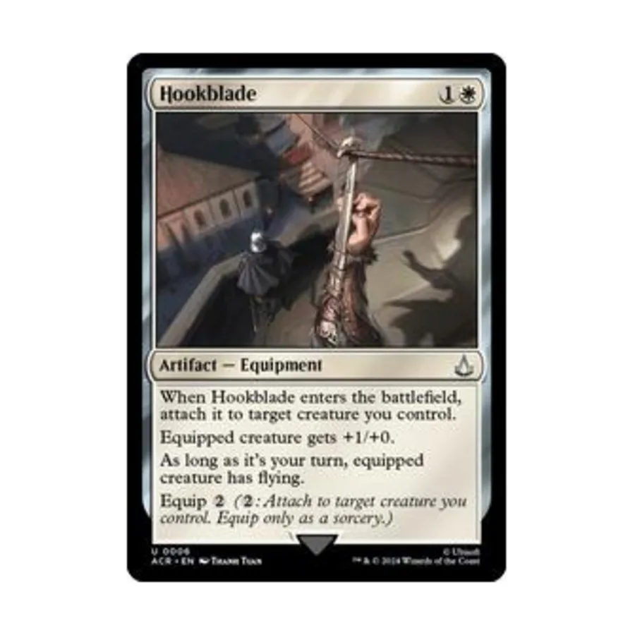 CCG Крюкообразный клинок (U), MTG - Universes Beyond: Assassin's Creed
CCG Крюкообразный клинок (U), MTG - Universes Beyond: Assassin's Creed