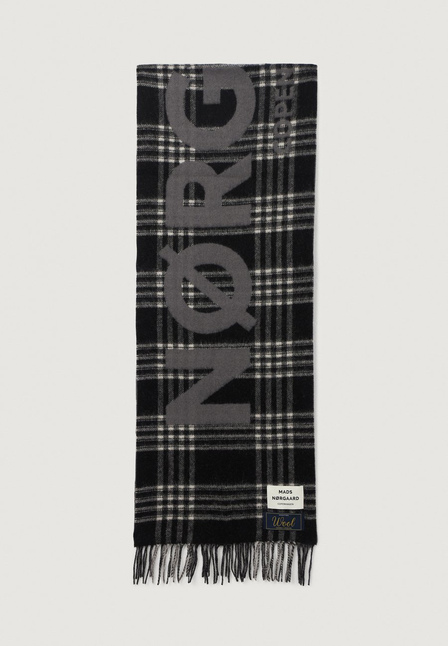 Шарф Mads Nørgaard LOGO SCARF UNISEX, Black/Vanilla Ice/Black
Шарф Mads Nørgaard LOGO SCARF UNISEX, Black/Vanilla Ice/Black