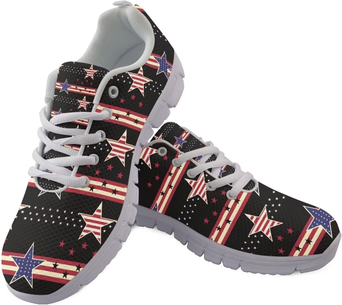 Женские и мужские кроссовки на шнуровке, спортивные, прочные, для бега, походов и тренажерного зала, размеры США 5-15 Xixirimido, American Flag Star Stripes
Женские и мужские кроссовки на шнуровке, спортивные, прочные, для бега, походов и тренажерного зала, размеры США 5-15 Xixirimido, American Flag Star Stripes