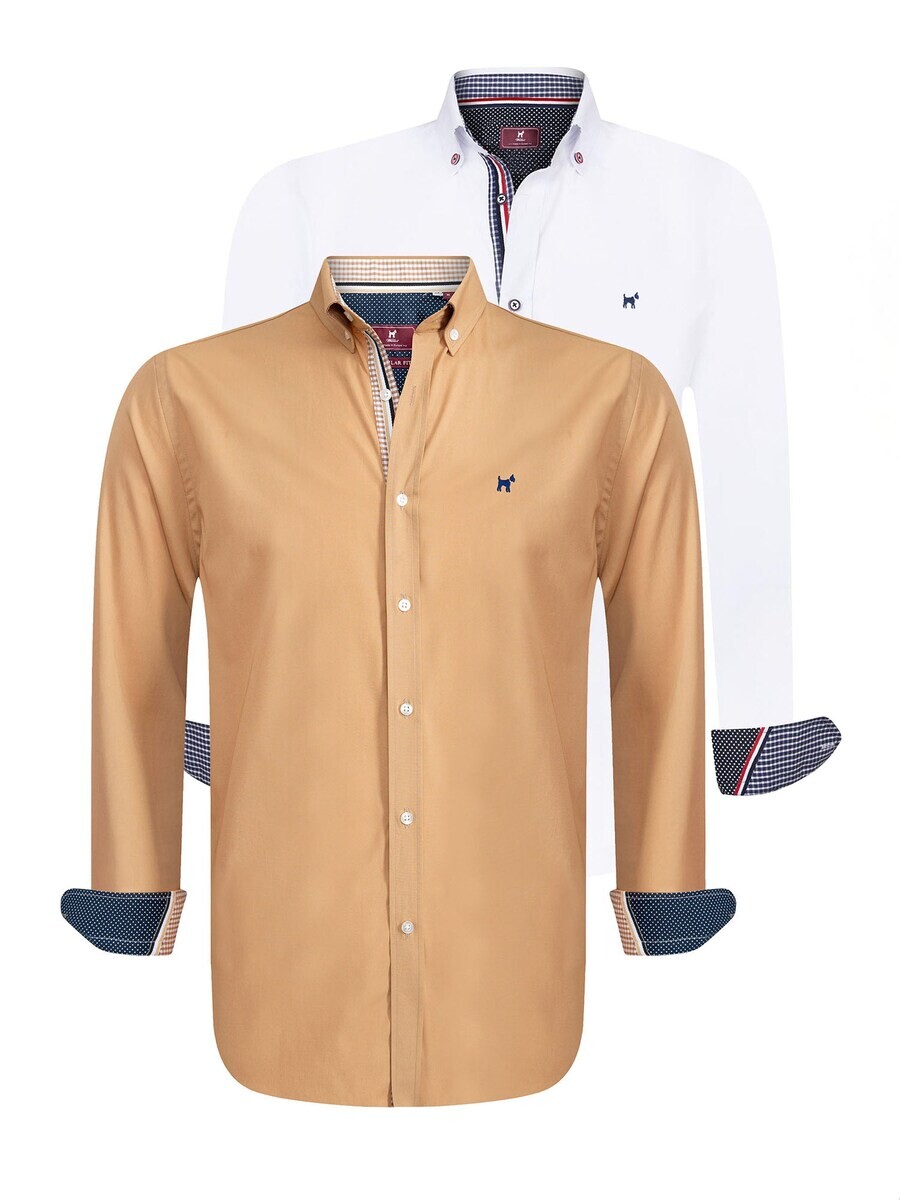 Рубашка на пуговицах стандартного кроя Williot, цвет Brown/White
Рубашка на пуговицах стандартного кроя Williot, цвет Brown/White