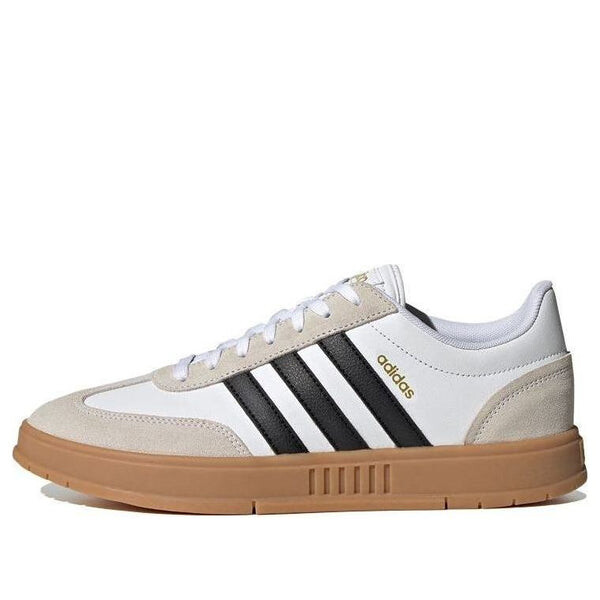Кроссовки gradas 'white black gum' Adidas, белый
Кроссовки gradas 'white black gum' Adidas, белый
