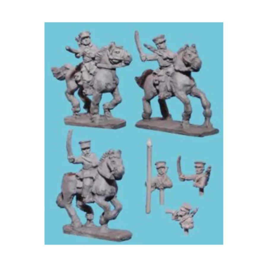Мексиканская регулярная кавалерия с командованием, American Experience - Uprising in Mexico (15mm) (Blue Moon)
Мексиканская регулярная кавалерия с командованием, American Experience - Uprising in Mexico (15mm) (Blue Moon)