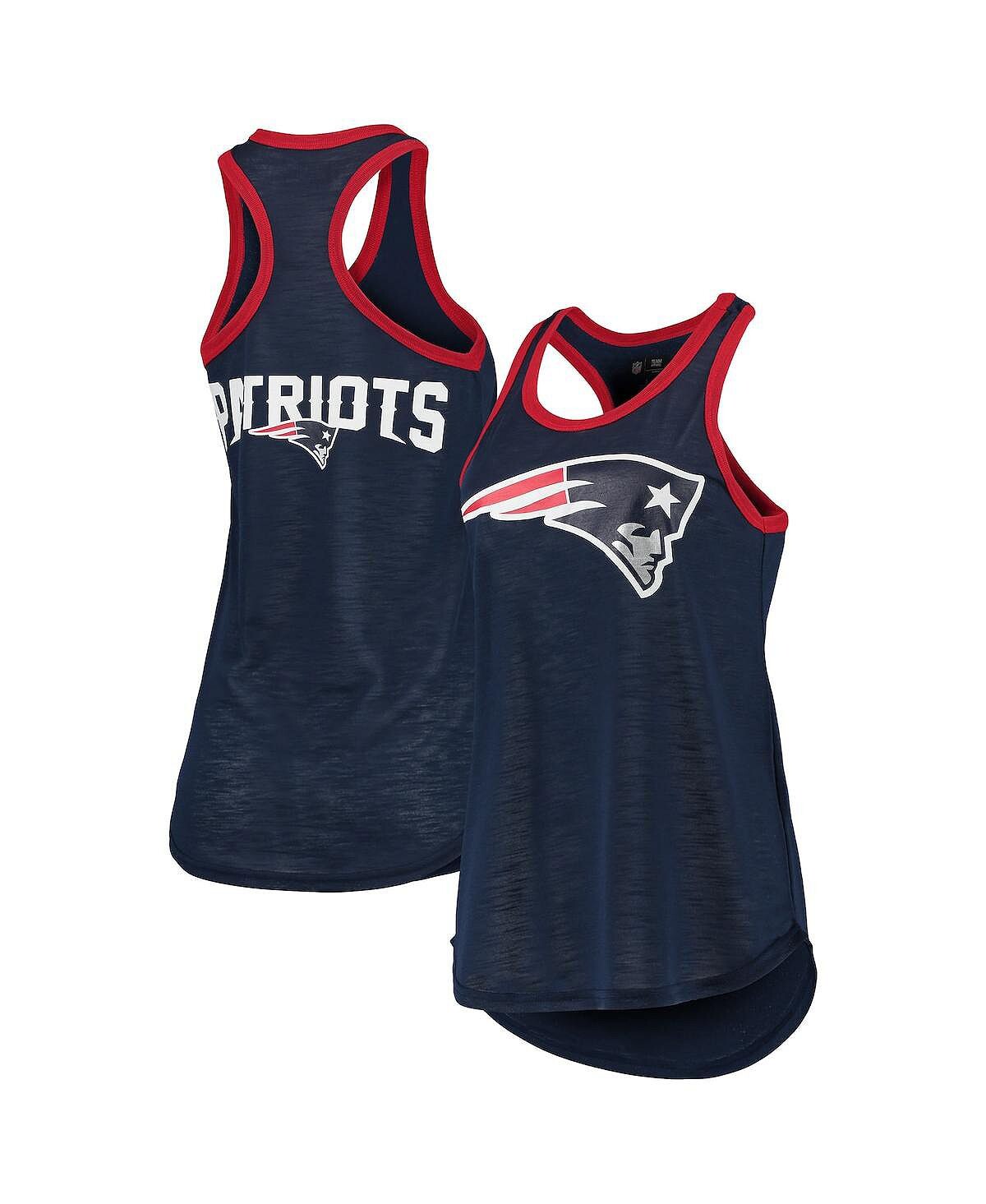 Женская темно-синяя майка New England Patriots Tater G-III 4Her by Carl Banks, темно-синий
Женская темно-синяя майка New England Patriots Tater G-III 4Her by Carl Banks, темно-синий