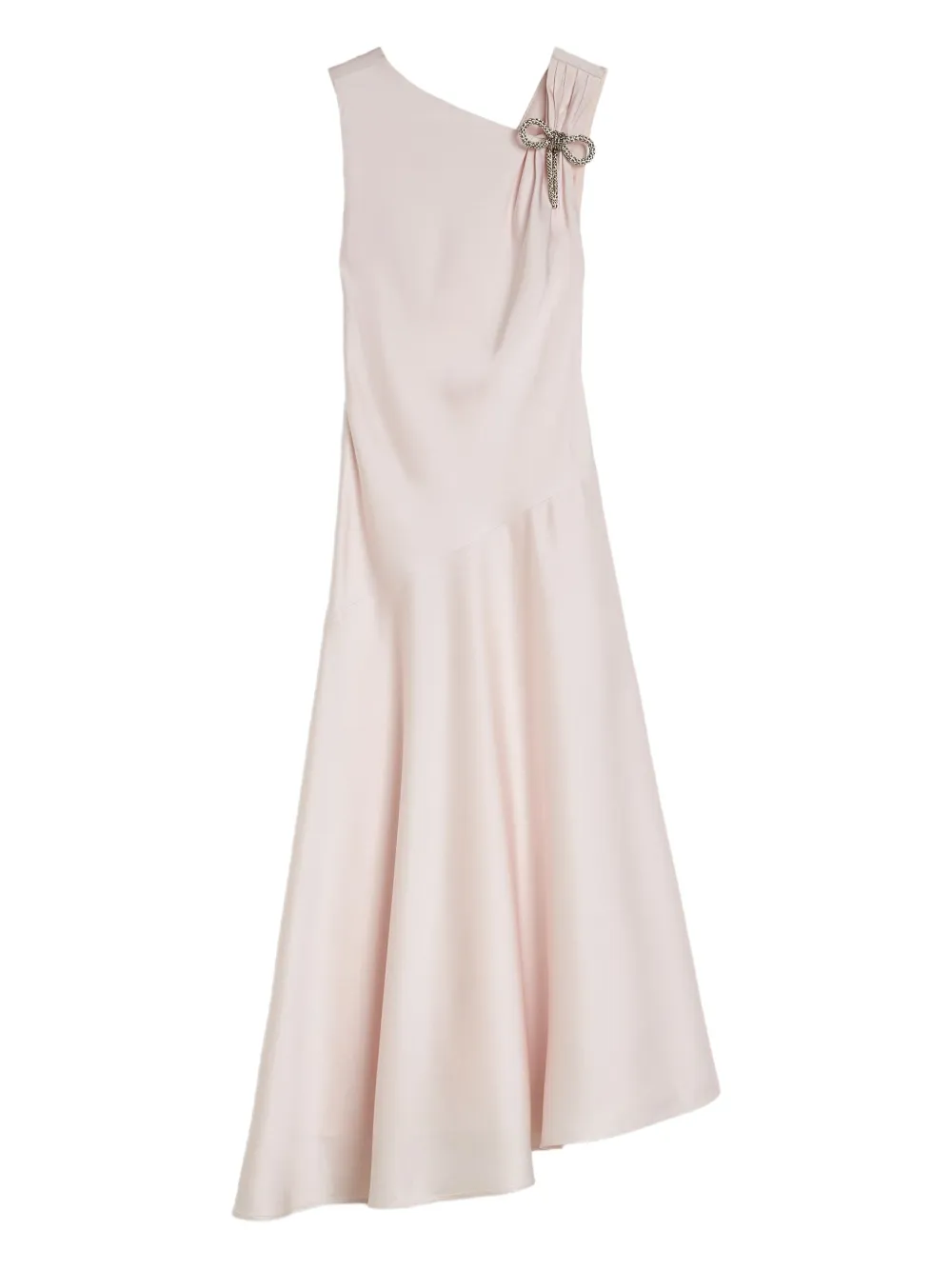 Расклешенное вечернее платье с бантом Jil Sander, розовый
Расклешенное вечернее платье с бантом Jil Sander, розовый