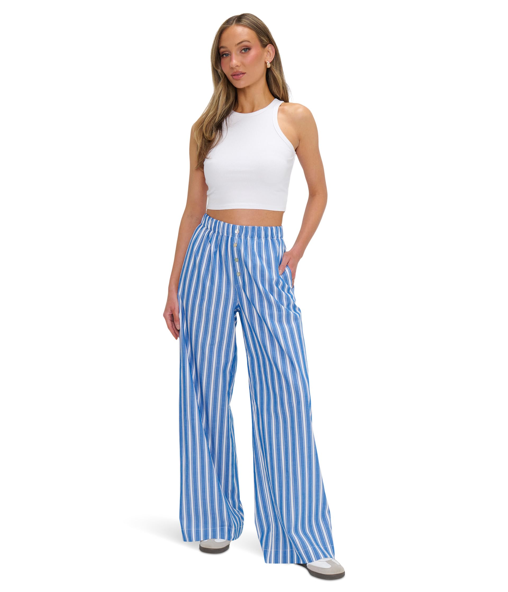 Брюки Show Me Your Mumu Max Boxer Pants, Coastal Blue Stripe
Брюки Show Me Your Mumu Max Boxer Pants, Coastal Blue Stripe