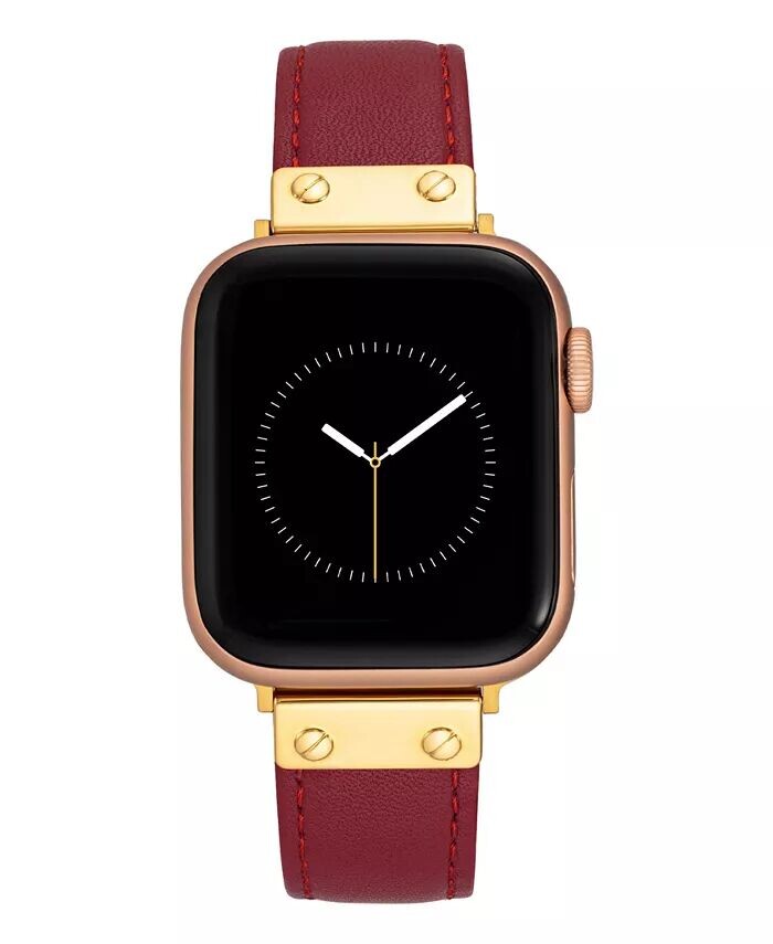 Женский красный ремешок из натуральной кожи, совместимый с Apple Watch диаметром 38/40/41 мм Anne Klein, желтый
Женский красный ремешок из натуральной кожи, совместимый с Apple Watch диаметром 38/40/41 мм Anne Klein, желтый