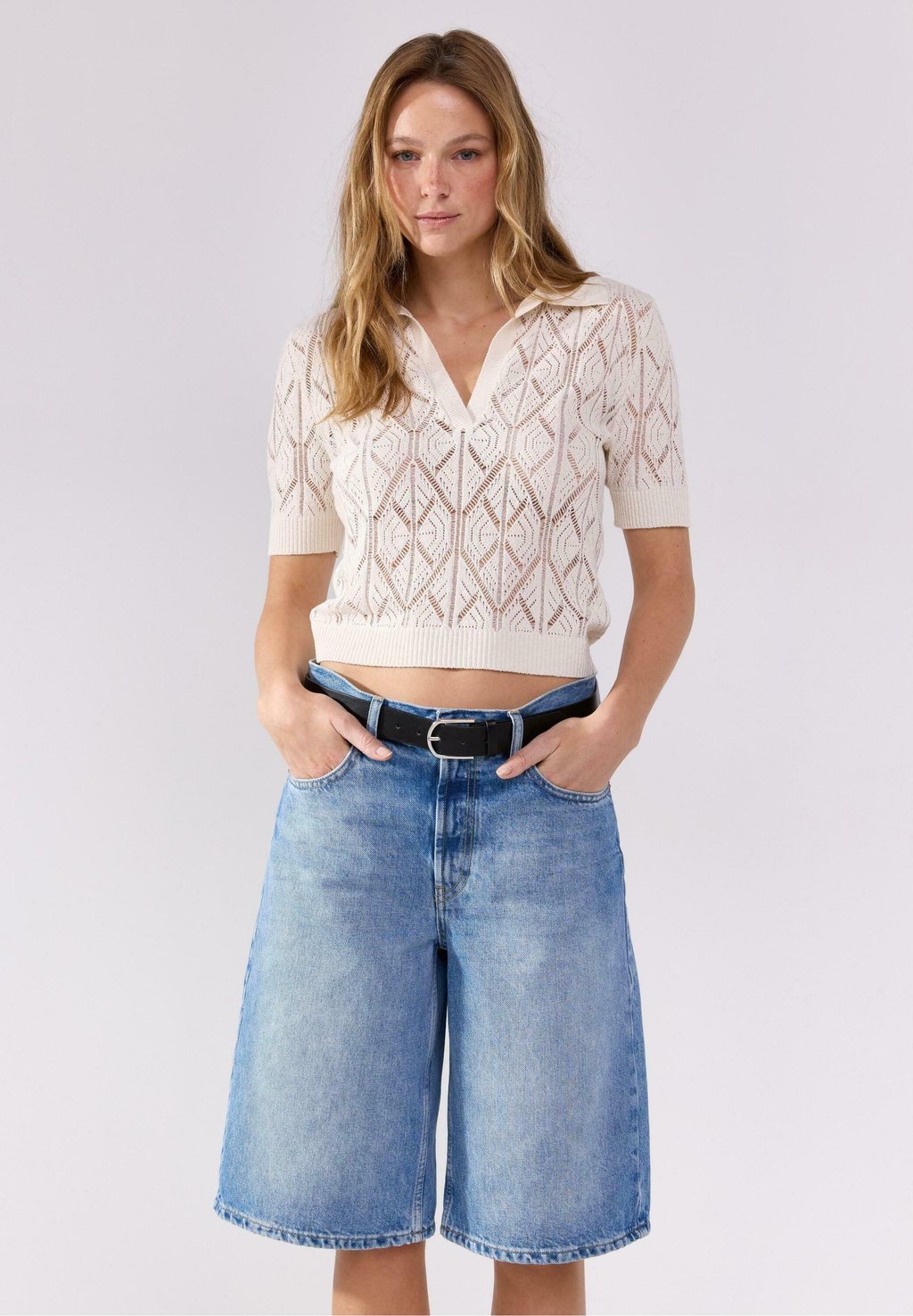 Поло Lindex, бежевый
Поло Lindex, бежевый