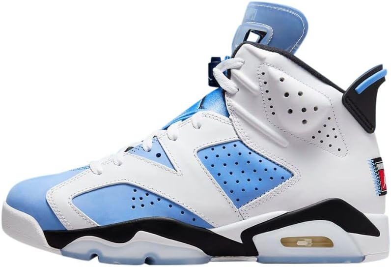 Мужские кроссовки Nike Air Jordan 6 Retro, белый/черный/синий
Мужские кроссовки Nike Air Jordan 6 Retro, белый/черный/синий