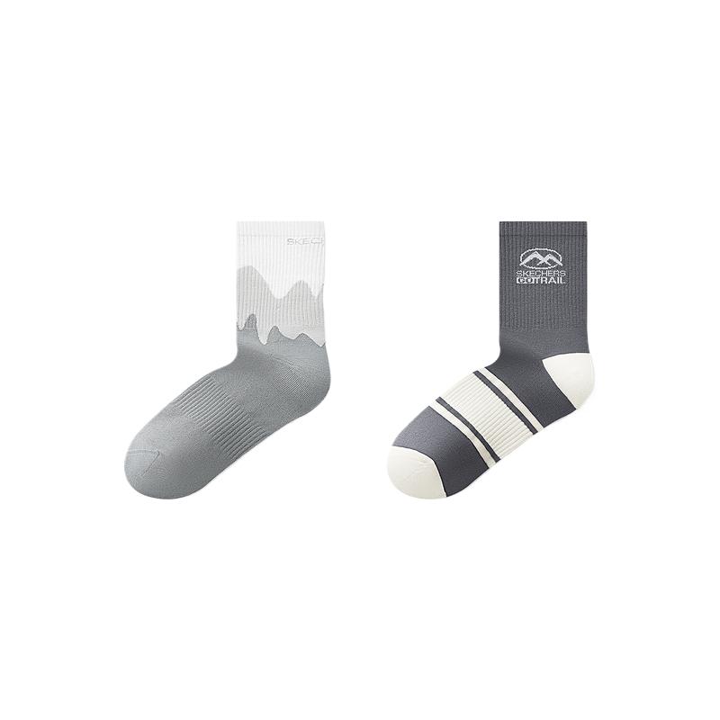 Мужские носки Crew, 2 пары Skechers, серый
Мужские носки Crew, 2 пары Skechers, серый