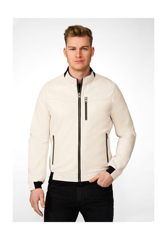 Кожаная куртка durano - спортивный блузон с воротником-стойкой Ricano, белый
Кожаная куртка durano - спортивный блузон с воротником-стойкой Ricano, белый