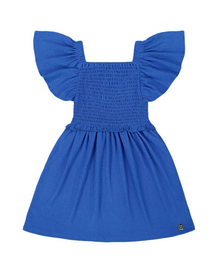 Текстурированное платье со сборкой для девочек - маленькие дети Deux par Deux, синий
Текстурированное платье со сборкой для девочек - маленькие дети Deux par Deux, синий