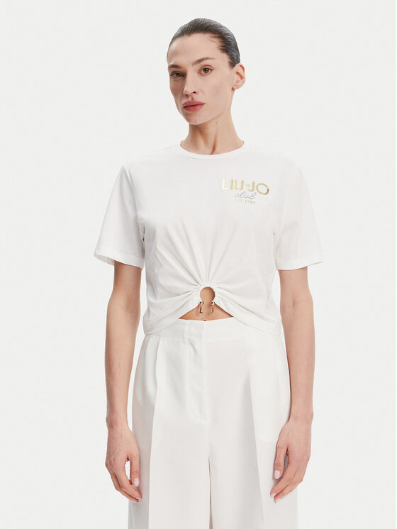 Футболка обычного кроя WA5139 JS923 Liu Jo, белый
Футболка обычного кроя WA5139 JS923 Liu Jo, белый