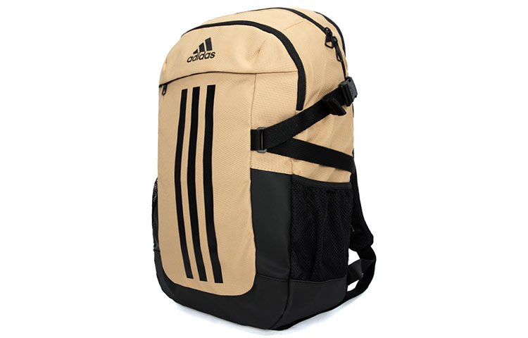 Рюкзак из полиэстера обычный унисекс светло-бежевый/черный Adidas 
Рюкзак из полиэстера обычный унисекс светло-бежевый/черный Adidas