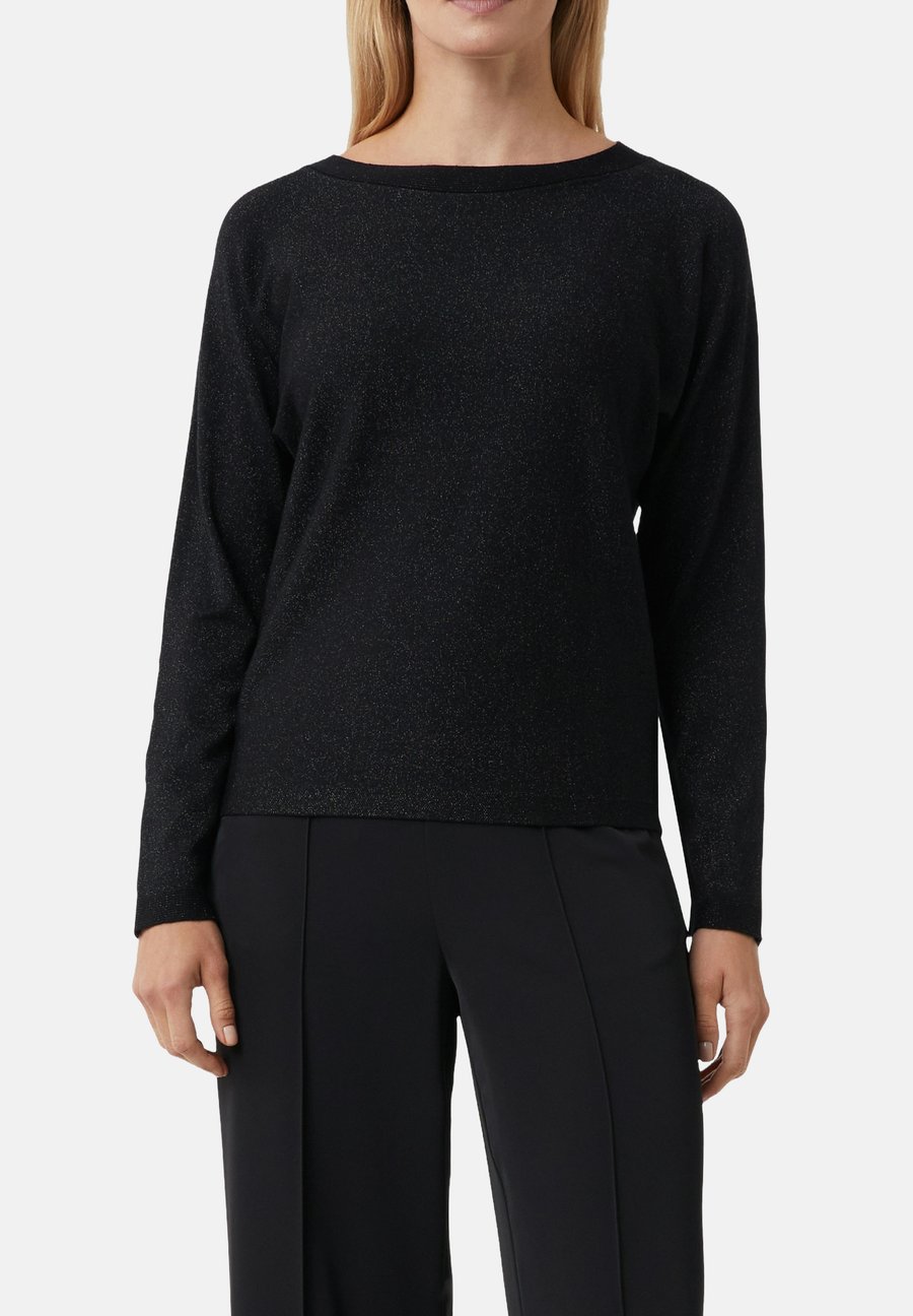Джемпер comma Jumper, Schwarz/Black
Джемпер comma Jumper, Schwarz/Black