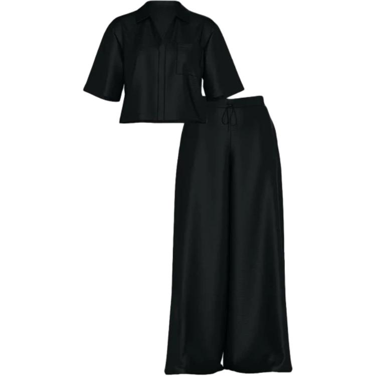 Пижамный комплект для женщин Victoria's Secret, черный
Пижамный комплект для женщин Victoria's Secret, черный