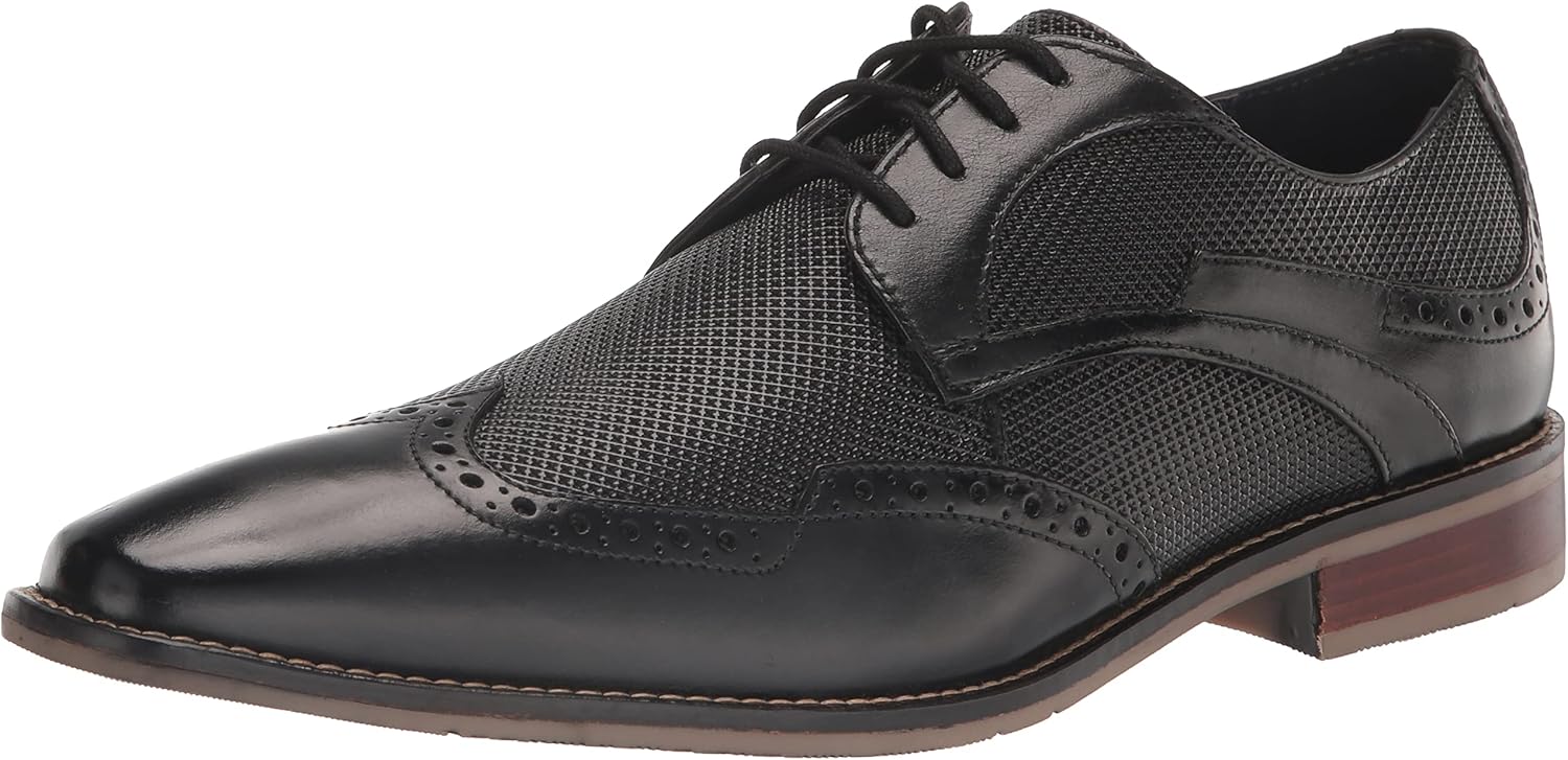Мужские оксфорды Stacy Adams Joss Wingtip с шнуровкой, черный
Мужские оксфорды Stacy Adams Joss Wingtip с шнуровкой, черный