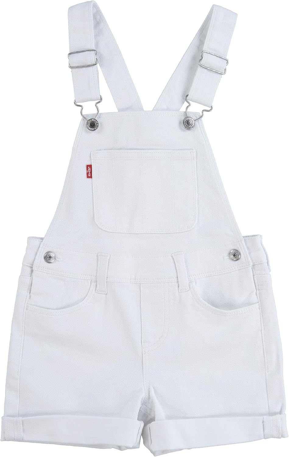 Levi's baby-girls And Baby Denim Shortall, White/Original
Levi's baby-girls And Baby Denim Shortall, White/Original